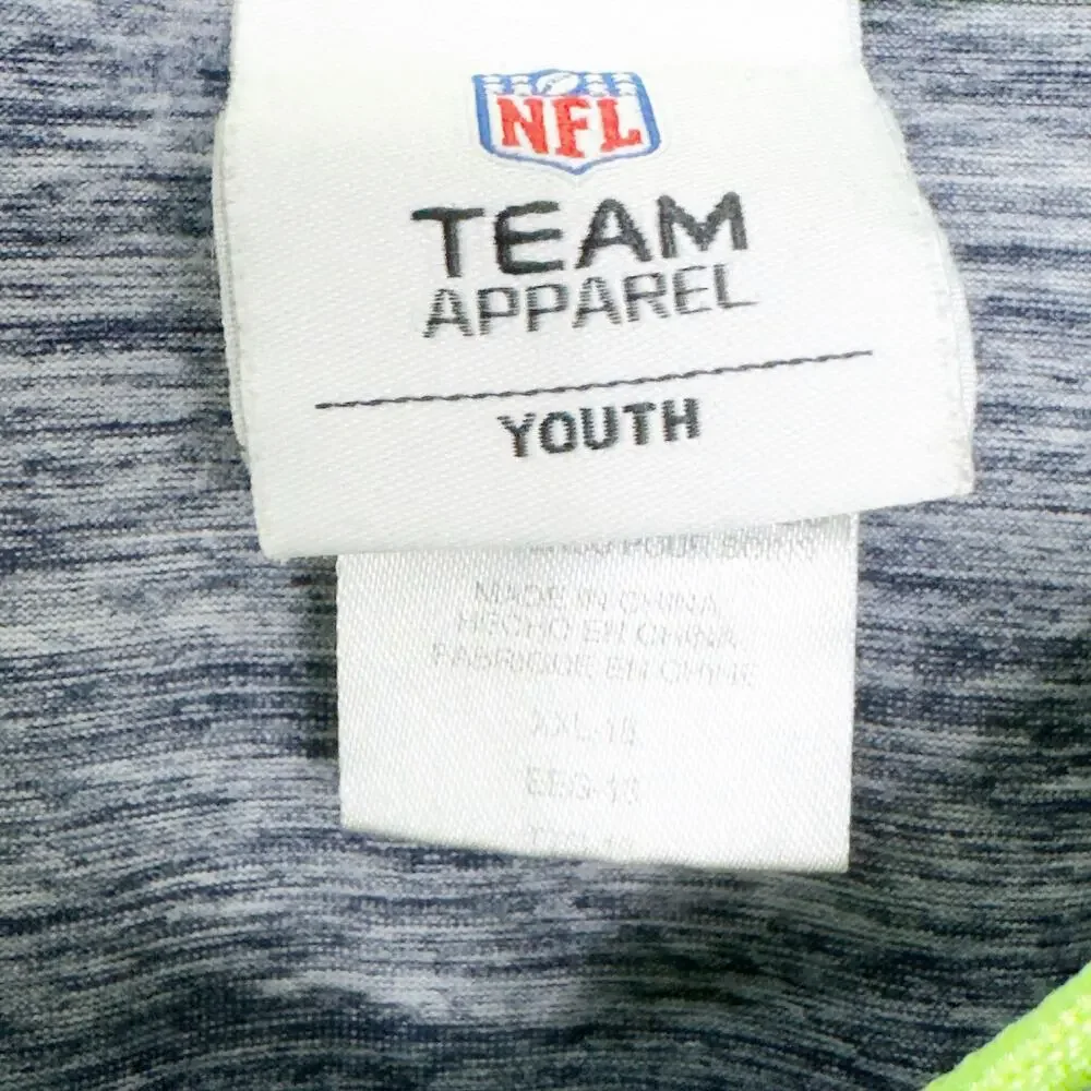 NFL Seattle Seahawks Youth Long Sleeve Pullover Top XXL (18)